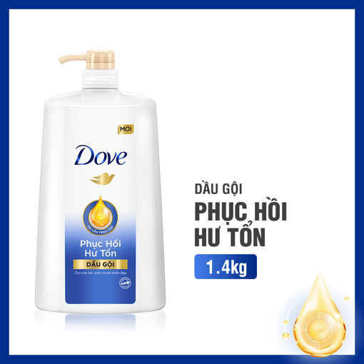 Ảnh của Dầu gội Dove Phục hồi Hư tổn 1.4kg