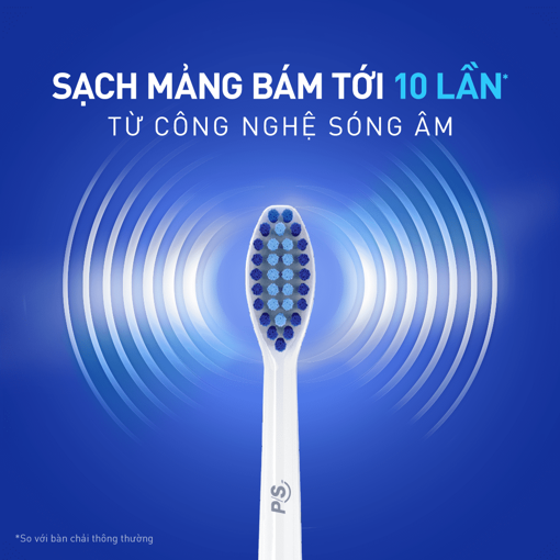 Ảnh của Bàn Chải Điện P/S S100 Pro Sạch Mảng Bám 10X - Trắng Sáng