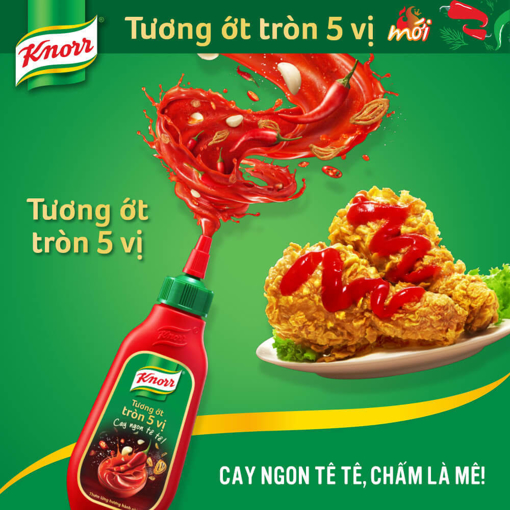 Ảnh của Tương Ớt Knorr Tròn 5 vị 220g