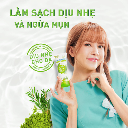 Ảnh của Hazeline Sữa Rửa Mặt Matcha Tràm Trà 100g