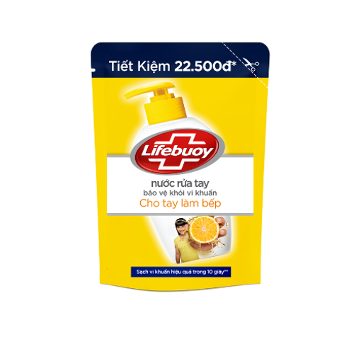 Ảnh của Nước rửa tay Lifebuoy Chanh Khử mùi túi 400g