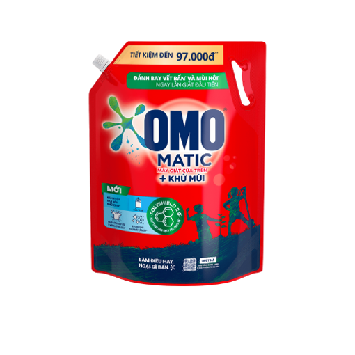 Ảnh của Nước giặt OMO Máy giặt Cửa trên túi 3.9kg