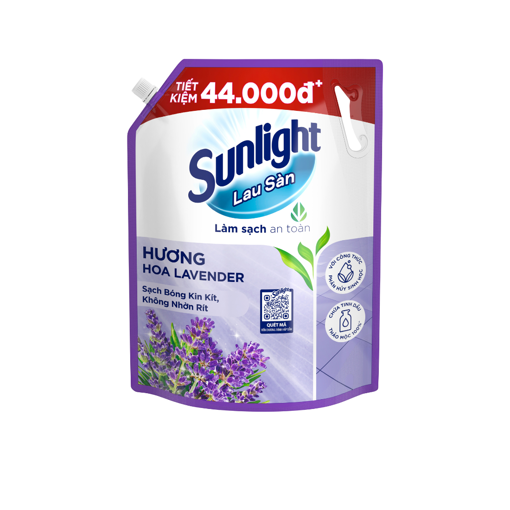 Ảnh của Nước lau sàn Sunlight Tinh dầu thảo mộc hương Lavender túi 3.6kg