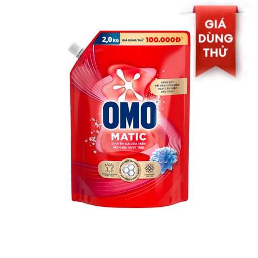 Ảnh của Nước giặt OMO Sạch sâu vượt trội Cửa trên 2kg