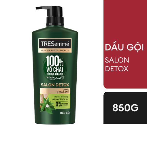 Ảnh của Dầu gội TRESemmé Salon Detox Gừng và Trà xanh 850g