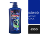 Ảnh của Dầu tắm gội Clear Men 3 trong 1 Active Cool 630g