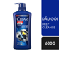 Ảnh của Dầu gội sạch gàu Clear Men Than hoạt tính Sạch sâu 630g