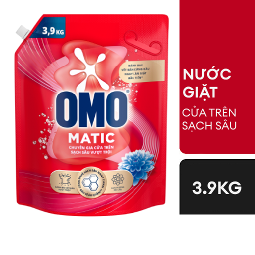 Ảnh của Nước giặt OMO Sạch sâu vượt trội Cửa trên 3.9kg