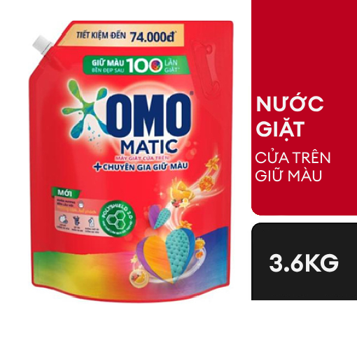 Ảnh của Nước giặt OMO Chuyên gia giữ màu Cửa trên 3.6kg