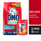 Ảnh của [Tặng Nước giặt OMO 206g] Bột giặt OMO Sạch bẩn khử mùi Công nghệ giặt xanh 2.9kg