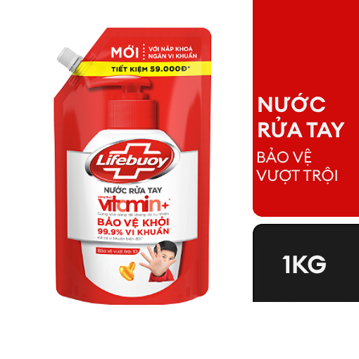 Ảnh của Nước rửa tay Lifebuoy Vitamin Bảo vệ vượt trội 1kg