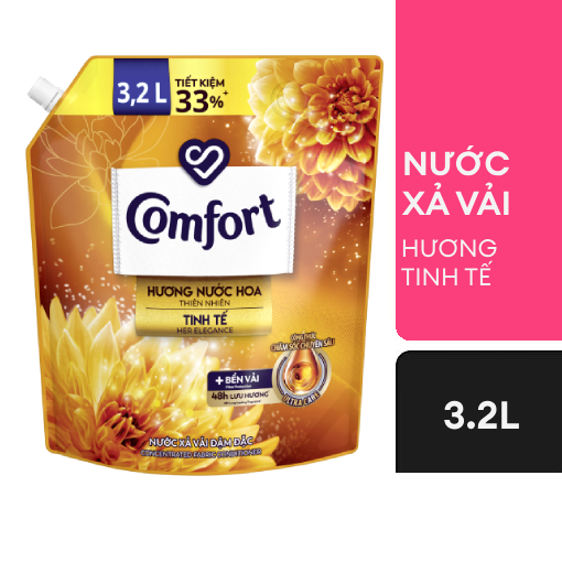 Ảnh của Nước xả vải Comfort hương Nước hoa thiên nhiên Sofia 3.2l