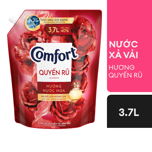 Ảnh của Nước xả vải Comfort Hương nước hoa Thiên nhiên Quyến rũ 3.7l