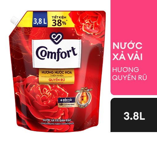 Ảnh của Nước xả Comfort hương Nước hoa Jennie Quyến rũ 3.8l