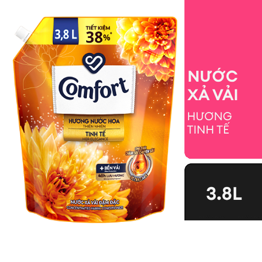 Ảnh của Nước xả Comfort hương Nước hoa Tinh tế 3.8l