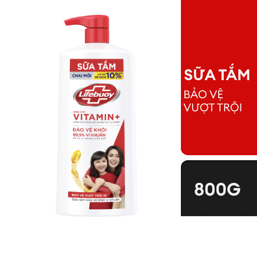 Ảnh của Sữa tắm Lifebuoy Bảo vệ vượt trội 800g