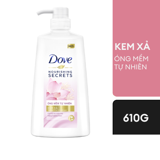 Ảnh của Kem xả Dove Óng mềm tự nhiên 610g