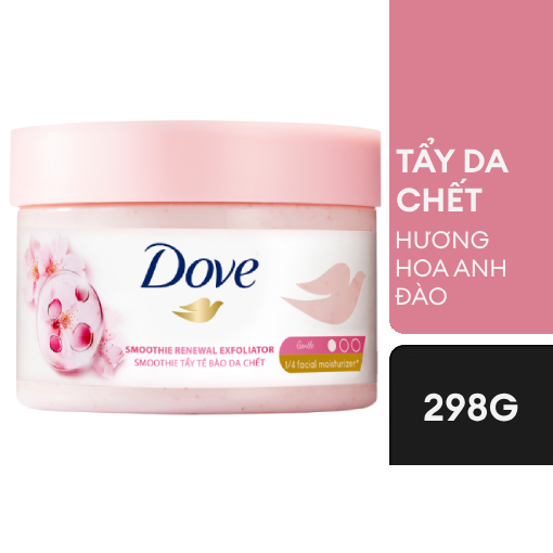 Ảnh của Tẩy da chết toàn thân Dove Dưỡng ẩm hương Hoa anh đào 298g