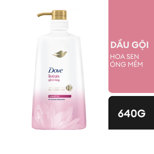 Ảnh của Dầu gội Dove Óng mềm tự nhiên 640g