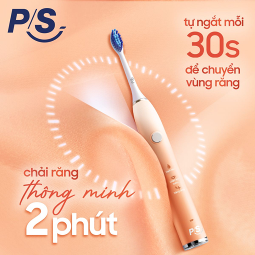 Ảnh của Bàn chải điện P/S S100 PRO màu Hồng Đào - Peach Fuzz