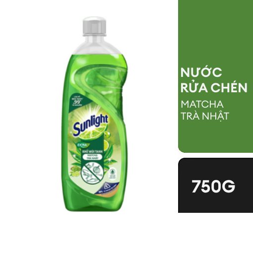 Ảnh của Nước rửa chén Sunlight Matcha Trà nhật 750g