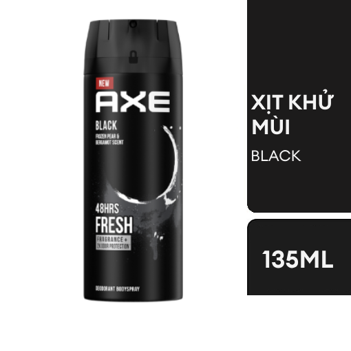 Ảnh của Xịt khử mùi toàn thân Axe Black 135ml