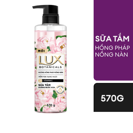 Ảnh của Sữa tắm Lux Botanicals hương Hồng Pháp Nồng Nàn 570g