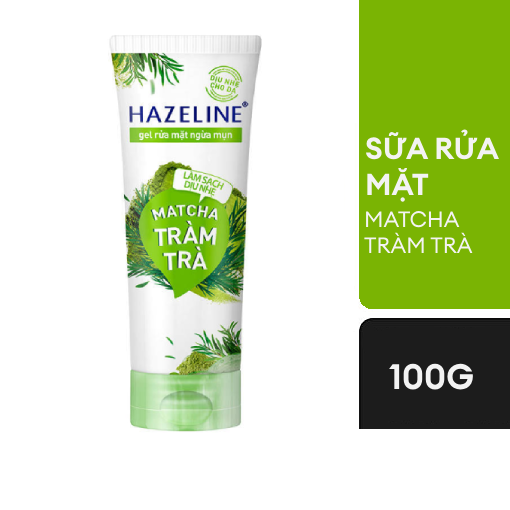 Ảnh của Sữa rửa mặt Hazeline Matcha Tràm Trà 100g