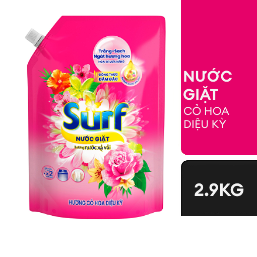 Ảnh của Nước giặt Surf hương Cỏ hoa diệu kì 2.9kg