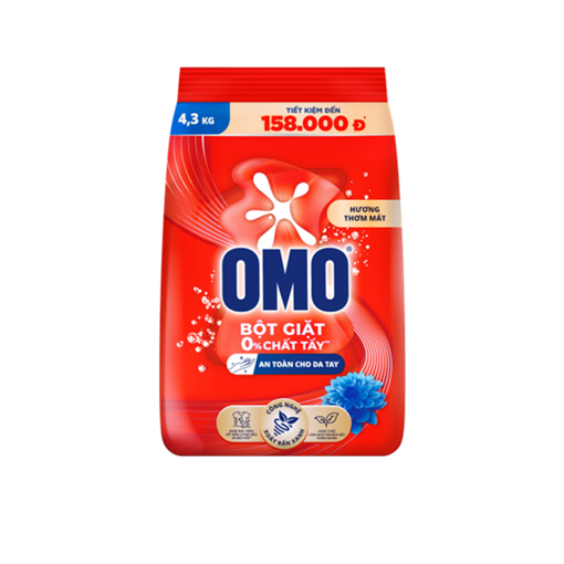 Ảnh của Bột giặt OMO Sạch bẩn Khử mùi Công nghệ Xanh 4.3kg