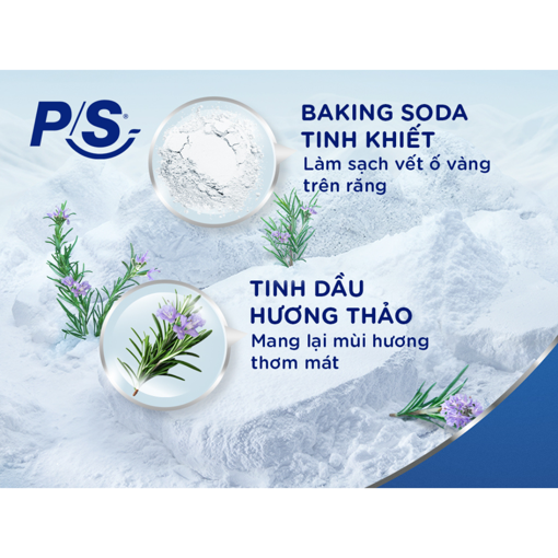 Ảnh của P/S Baking Soda & Hương Thảo Trắng Răng 230g