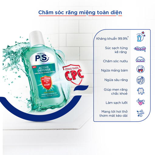 Ảnh của NSM P/S Fresh Natural Kháng Khuẩn 99% 500ml