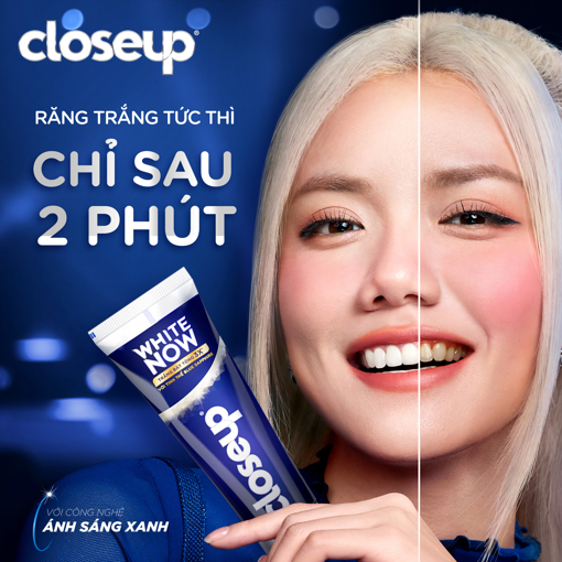 Ảnh của Closeup White Now Trắng Bật Tông 3X Blue Sapphire 100g