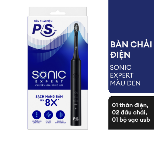 Ảnh của P/S Sonic Expert Sạch Mảng Bám 8X - Màu Đen