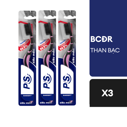 Ảnh của Combo 3 BCĐR P/S Than bạc
