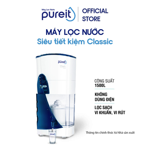 Ảnh của MÁY LỌC NƯỚC PUREIT CLASSIC SIÊU TIẾT KIỆM