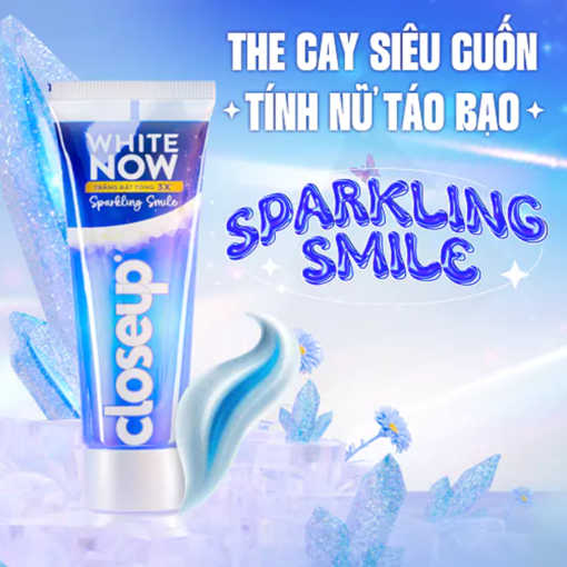 Ảnh của Closeup White Now Sparkling Smile 100g