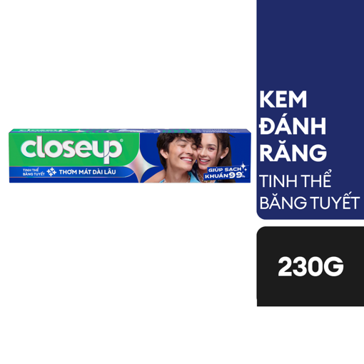 Ảnh của Closeup Tinh Thể Băng Tuyết Thơm Mát 230g
