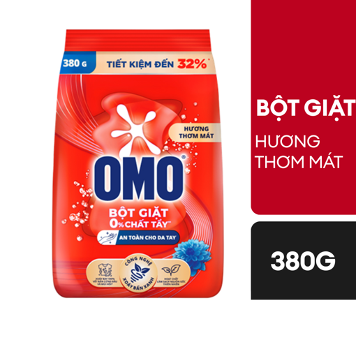 Ảnh của Bột giặt OMO hương Thơm mát 380g