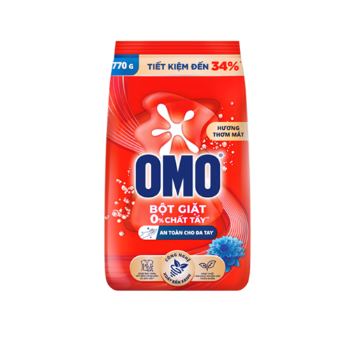 Ảnh của Bột giặt OMO hương Thơm mát Đỏ 770g