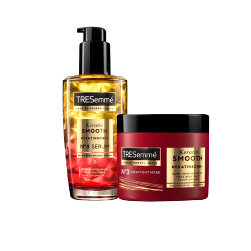 Ảnh của Combo Serum + Kem Ủ Dưỡng Tóc Vào Nếp Tresemme Keratin Smooth 100Ml + 180Ml