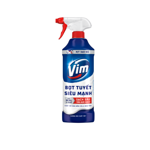 Ảnh của Bọt tuyết Đa năng Vim Tẩy bồn cầu và Nhà vệ sinh 500ml