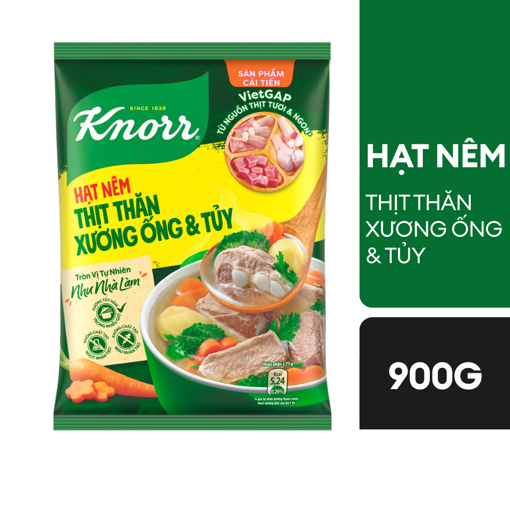 Ảnh của Hạt nêm Knorr Thịt Thăn, Xương Ống & Tủy 900g