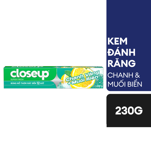 Ảnh của KĐR CloseUp Trắng Răng Chanh Muối Biển 230g