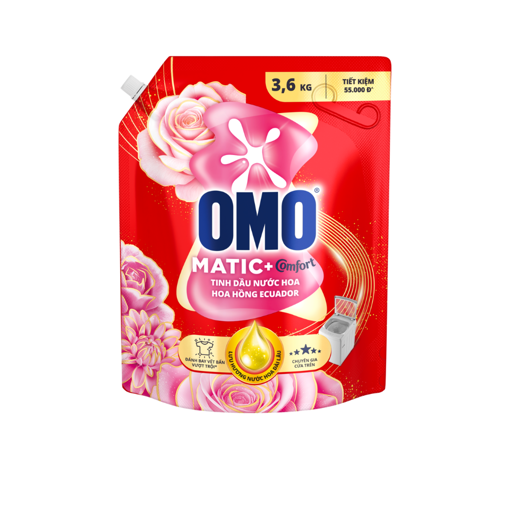 Ảnh của Nước giặt OMO Cửa trên Hoa Hồng Ecuador 3.6kg