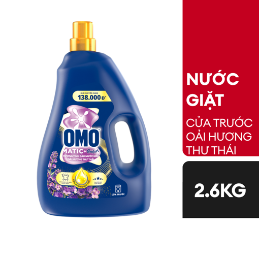 Ảnh của Nước giặt OMO Cửa Trước hương Hoa Oải Hương Thư Thái 2.6kg