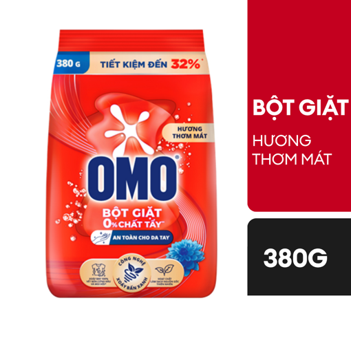 Ảnh của Bột giặt OMO hương Thơm mát 380g