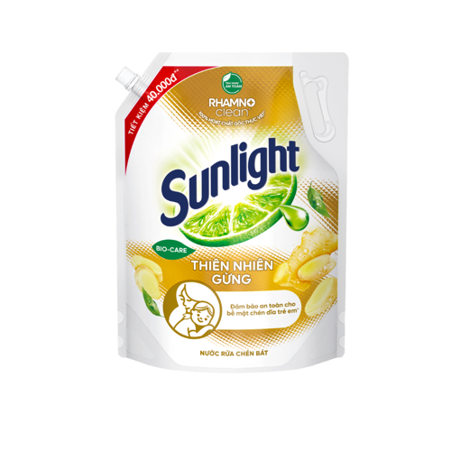 Ảnh của Nước rửa chén Sunlight Thiên Nhiên Gừng 3.3kg