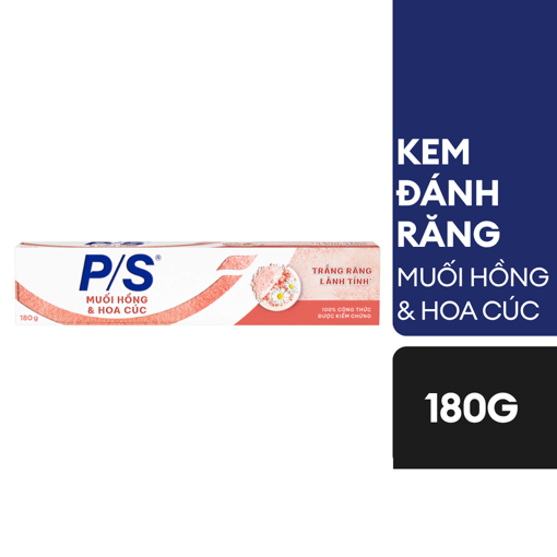 Ảnh của KĐR P/S Muối Hồng & Hoa Cúc 180g