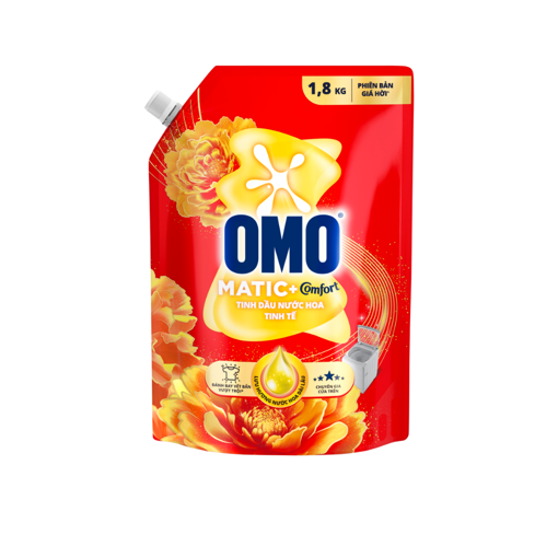 Ảnh của Nước giặt OMO Cửa trên Tinh Dầu Nước Hoa Tinh Tế 1.8kg